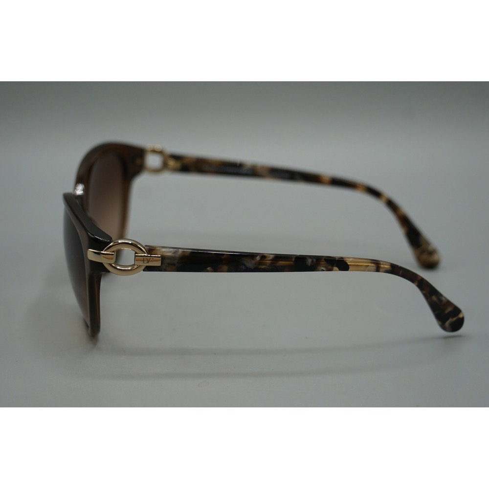 Diane von Furstenberg Isabella Sunglasses Brown Tortoise Cat Eye DV593S 207 - Picture 5 of 11